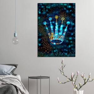 Crown Canvas Art - Rolex Wall Art | MusaArtGallery™