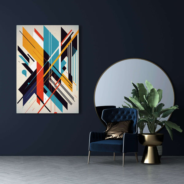 Abstract Art Geometric Shapes | MusaArtGallery™ 