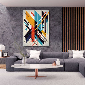 Abstract Art Geometric Shapes | MusaArtGallery™ 