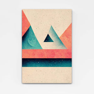 Abstract Art Triangles | MusaArtGallery™