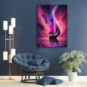 Abstract Boat Wall Art | MusaArtGallery™