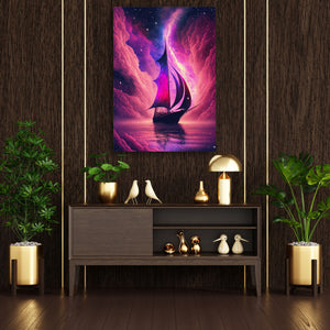 Abstract Boat Wall Art | MusaArtGallery™