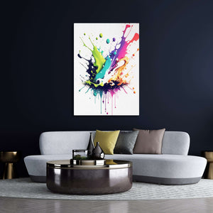Abstract Colorful Wall Art | MusaArtGallery™ 