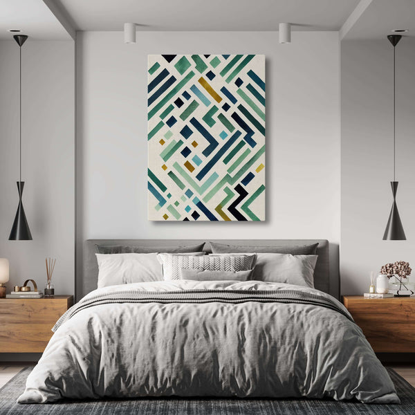 Abstract Lines Wall Art | MusaArtGallery™ 