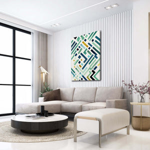 Abstract Lines Wall Art | MusaArtGallery™ 