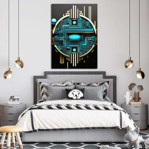 Abstract Modern Art Canvas | MusaArtGallery™