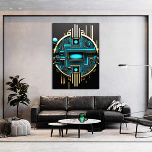 Abstract Modern Art Canvas | MusaArtGallery™