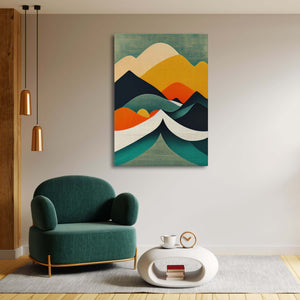 Abstract Mountain Art | MusaArtGallery™