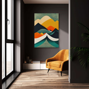 Abstract Mountain Art | MusaArtGallery™