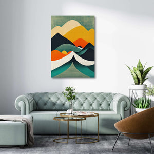 Abstract Mountain Art | MusaArtGallery™
