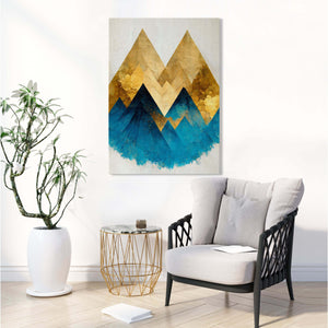 Abstract Mountain Wall Art | MusaArtGallery™ 