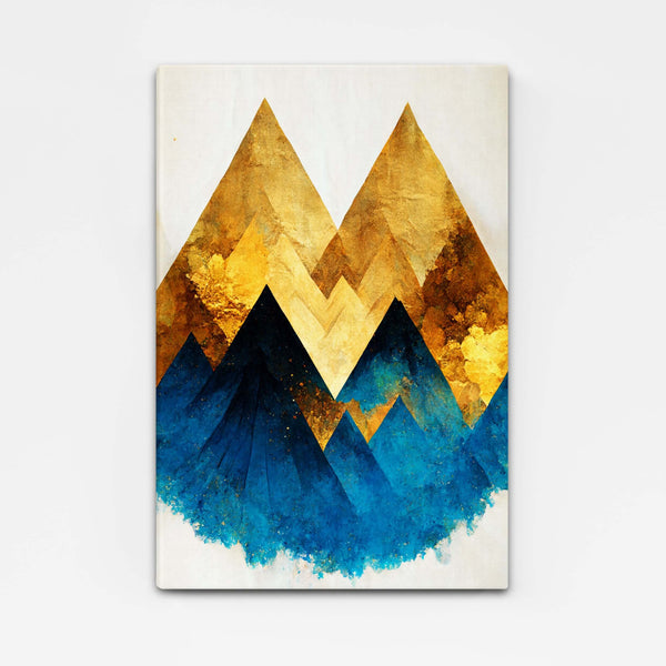 Abstract Mountain Wall Art | MusaArtGallery™ 
