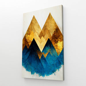 Abstract Mountain Wall Art | MusaArtGallery™ 