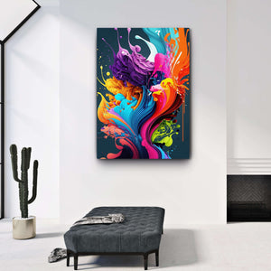 Abstract Wall Art Colorful | MusaArtGallery™ 