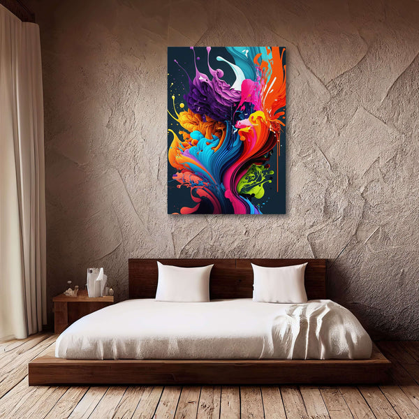 Abstract Wall Art Colorful | MusaArtGallery™ 