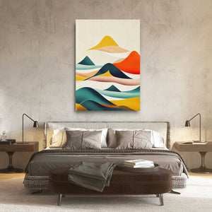 Abstract Wave Wall Art | MusaArtGallery™ 