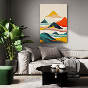 Abstract Wave Wall Art | MusaArtGallery™ 