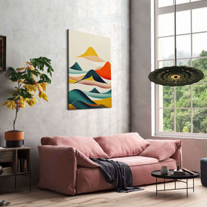 Abstract Wave Wall Art | MusaArtGallery™ 