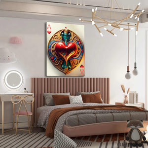Ace of Hearts Wall Art | MusaArtGallery™