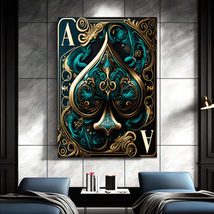 Ace of Spades Art Print