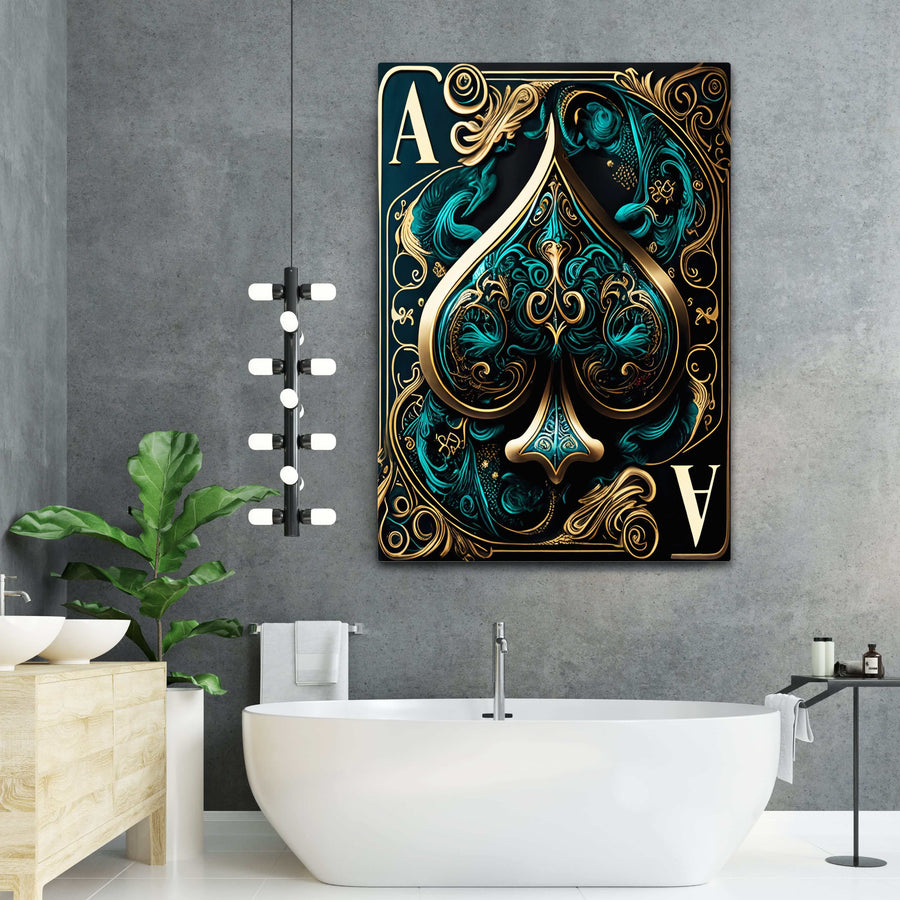 Ace of Spades Art Print | MusaArtGallery™