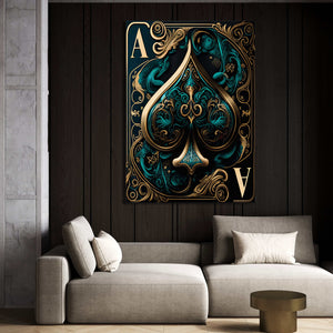 Ace of Spades Art Print