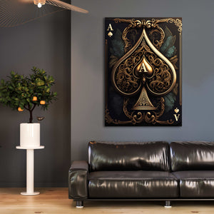 Ace of Spades Canvas