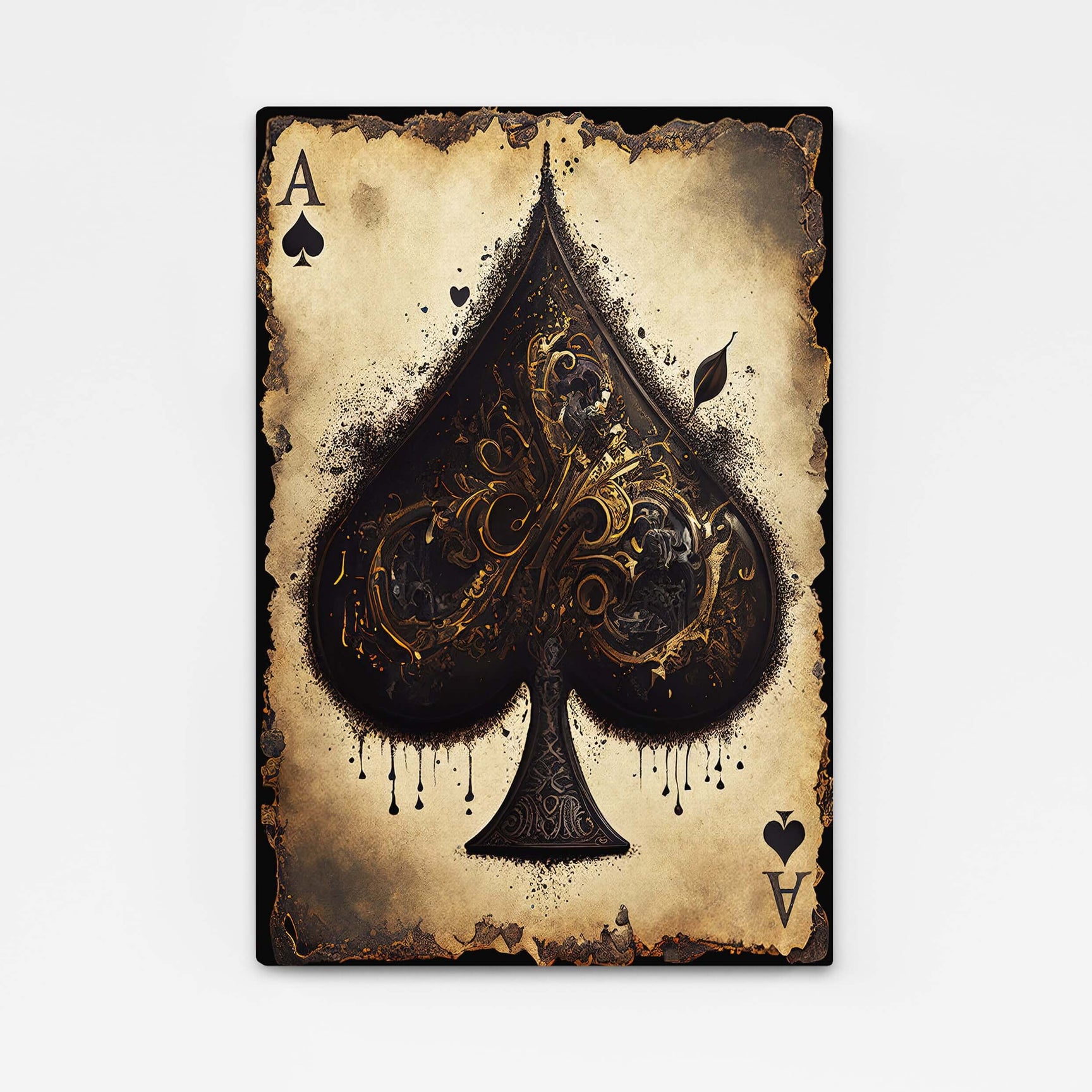 Ace of Spades Card Art | MusaArtGallery™