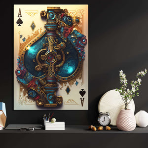 Ace of Spades Steampunk | MusaArtGallery™ 