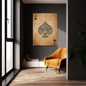 Ace of Spades Wall Art | MusaArtGallery™ 