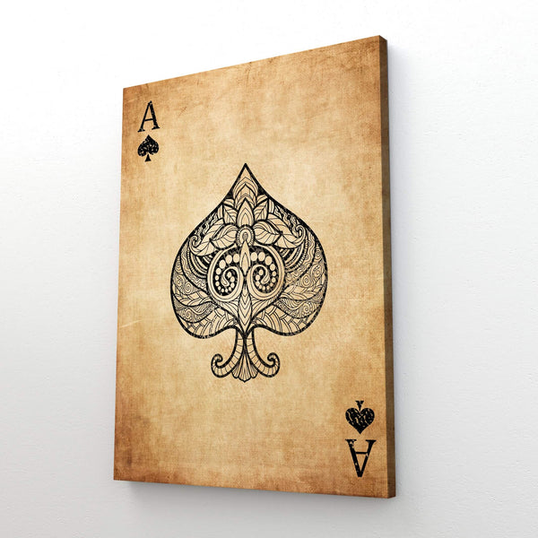 Ace of Spades Wall Art | MusaArtGallery™ 