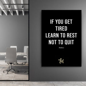 Banksy Quote Canvas - Motivational Wall Art
