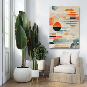 Beige Abstract Wall Art | MusaArtGallery™ 