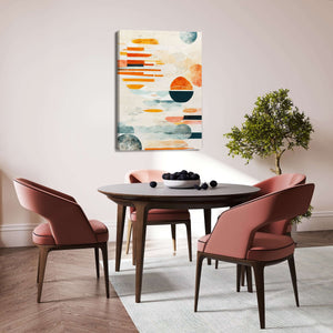 Beige Abstract Wall Art | MusaArtGallery™ 