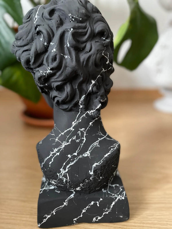 Black David Head Sculpture | MusaArtGallery™