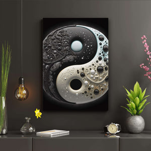 Black and White Yin Yang Wall Art | MusaArtGallery™ 