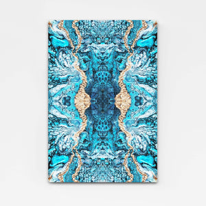 Blue Abstract Art Bright Colors | MusaArtGallery™ 