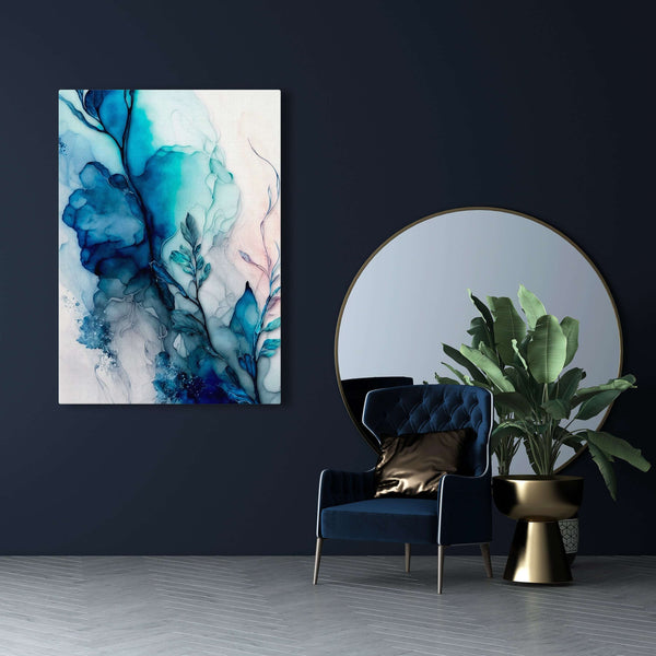 Blue Abstract Art | MusaArtGallery™ 