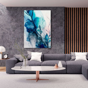 Blue Abstract Art | MusaArtGallery™ 