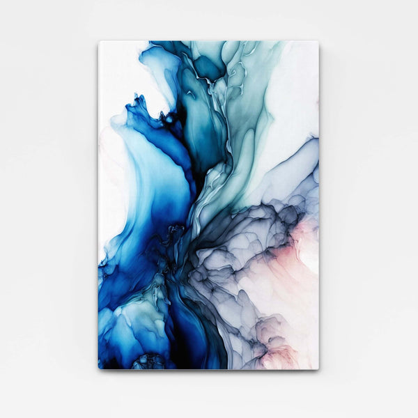 Blue Abstract Canvas | MusaArtGallery™ 