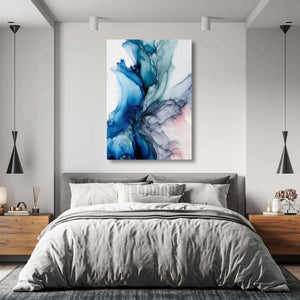 Blue Abstract Canvas | MusaArtGallery™ 