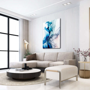 Blue Abstract Canvas | MusaArtGallery™ 