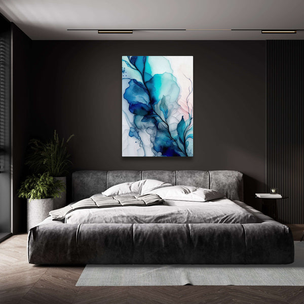 Blue Abstract Wall Art | MusaArtGallery™