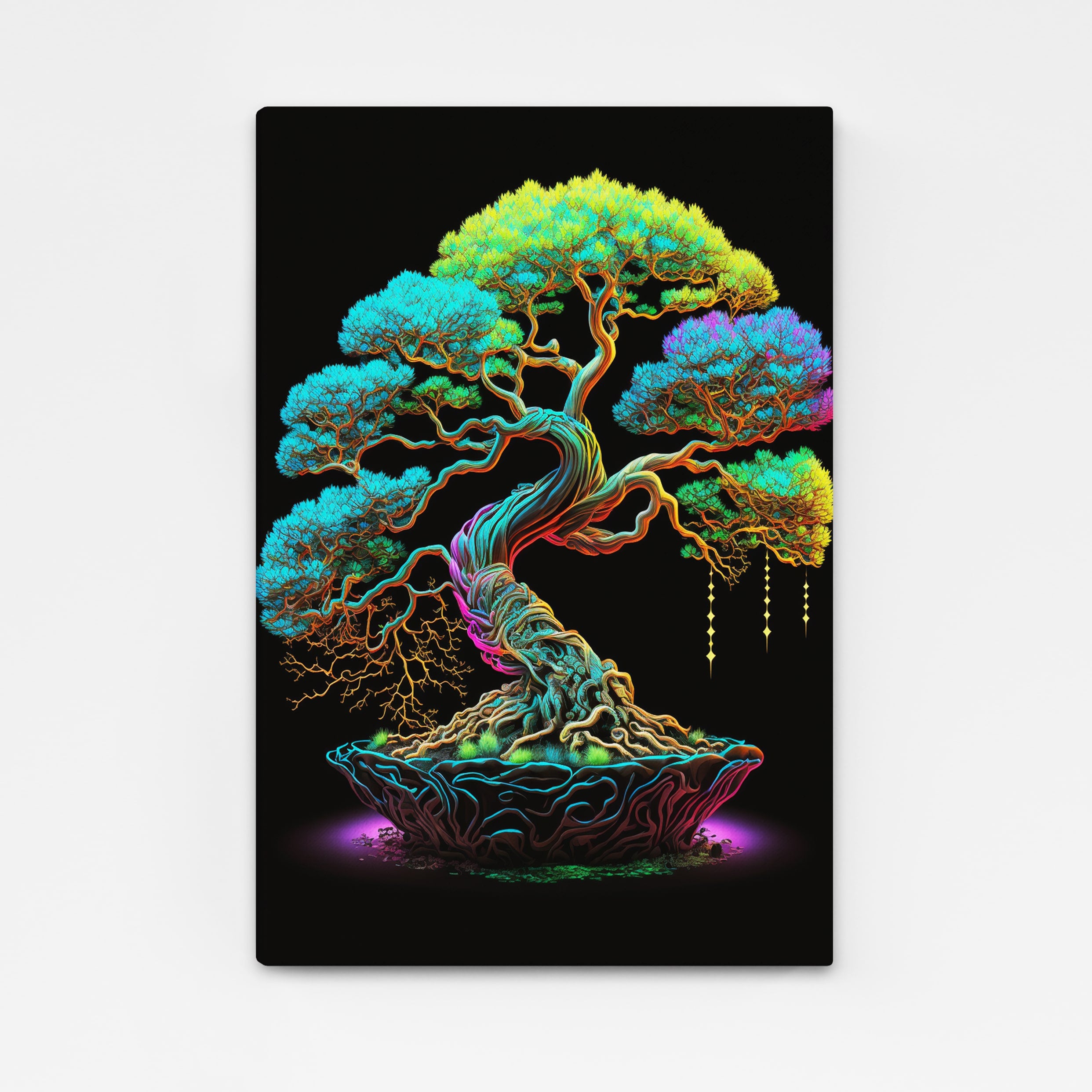 bonsai trees art Bonsai Tree Wall Art