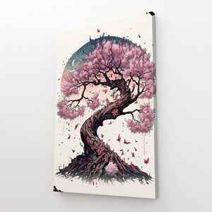 Cherry Blossom Canvas Wall Art | MusaArtGallery™ 