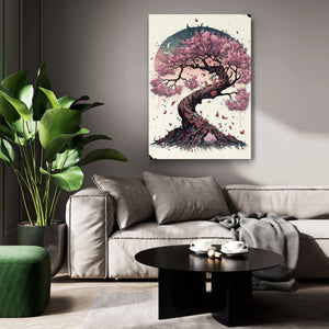 Cherry Blossom Canvas Wall Art | MusaArtGallery™ 