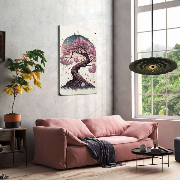 Cherry Blossom Canvas Wall Art | MusaArtGallery™ 