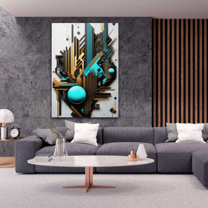 Colorful Modern Abstract Art | MusaArtGallery™ 