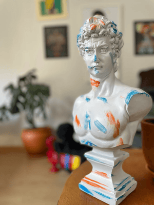 Pop David Bust Statue - David Bust statue for sale