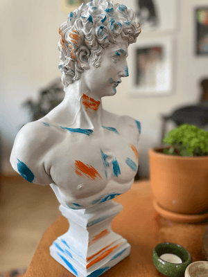 Pop David Bust Statue - David Bust statue for sale